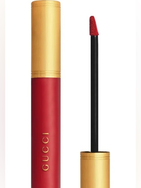 Gucci Other - Gucci Liquid Matte Lip Color Transfer Proof Goldie Red - New in Box